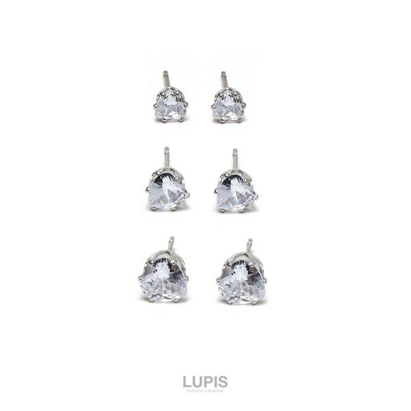 ハートジュエルピアスセット - ピアスを激安で通販販売 | プチプラ