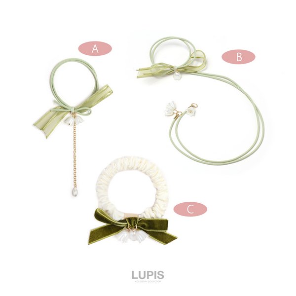 エレガントすずらんヘアゴム - ヘアアクセサリーを激安で通販販売