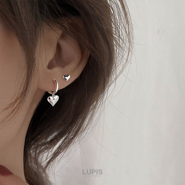 Urban Outfitters☆ アシンメトリー・メタリックピアスセット アクリル×メタルアシンメトリーピアス｜WOMEN｜250HAC56-362K