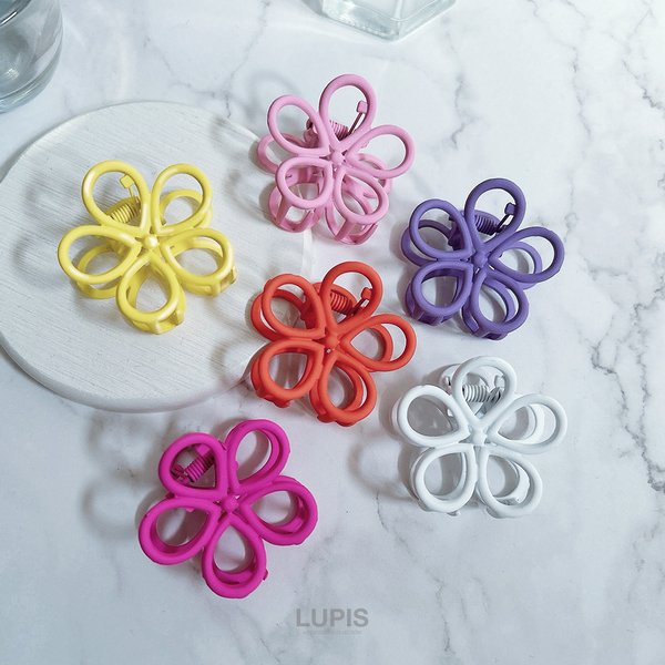 ミニフラワーバンスクリップ - ヘアアクセサリーを激安で通販販売