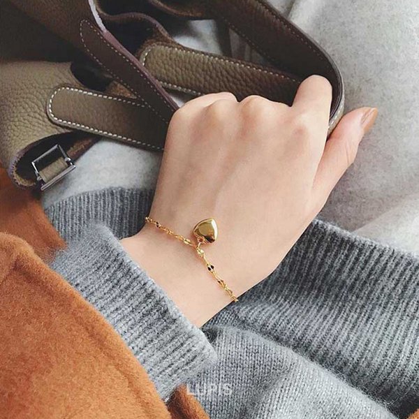 ペタルチェーンハートブレスレット - ブレスレットを激安で通販販売