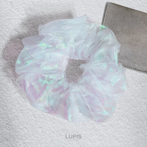 オーロラオーガンジーシュシュ - ヘアアクセサリーを激安で通販販売  