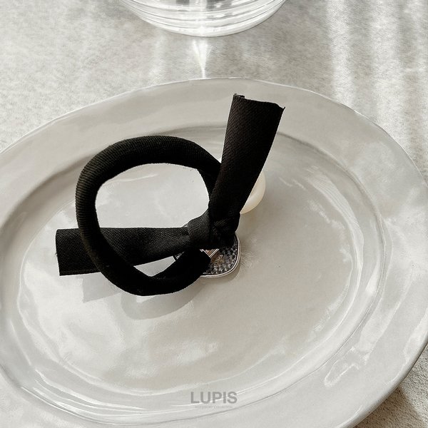 パール×メタルプレートヘアゴム - ヘアアクセサリーを激安で通販販売