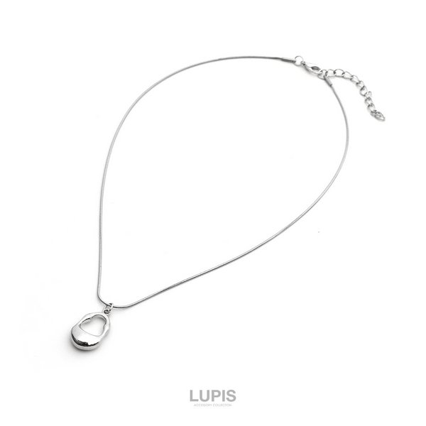 アクセサリー　まとめ　1719 ダイヤモンド K10/K18/PTネックレス・アクサンテール