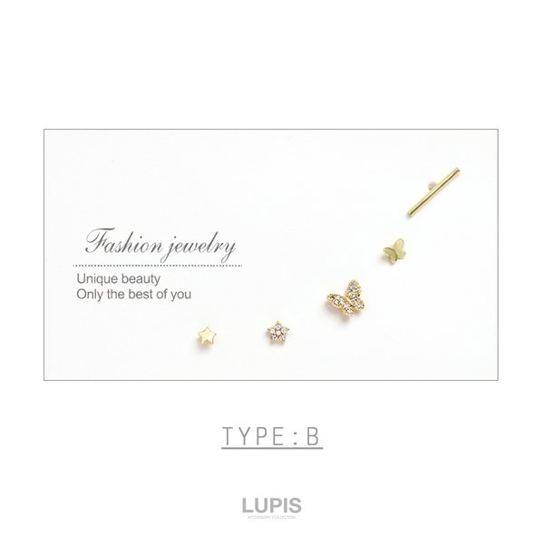 ピアスセット シンプルフェミニンピアスセット - ピアスを激安で通販販売 | プチプラ