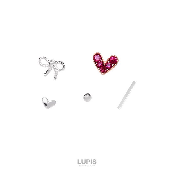 シンプルフェミニンピアスセット - ピアスを激安で通販販売 | プチプラ