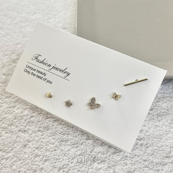 シンプルフェミニンピアスセット - ピアスを激安で通販販売 | プチプラ