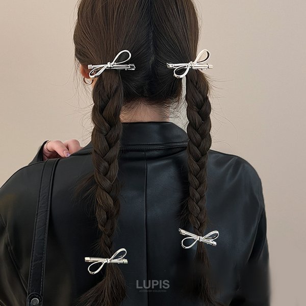 確認　ヘアゴム ヘアリボン ツインテール　325　ラインストーン　グレー 確認 ヘアゴム ヘアリボン ツインテール 325 ラインストーン グレー