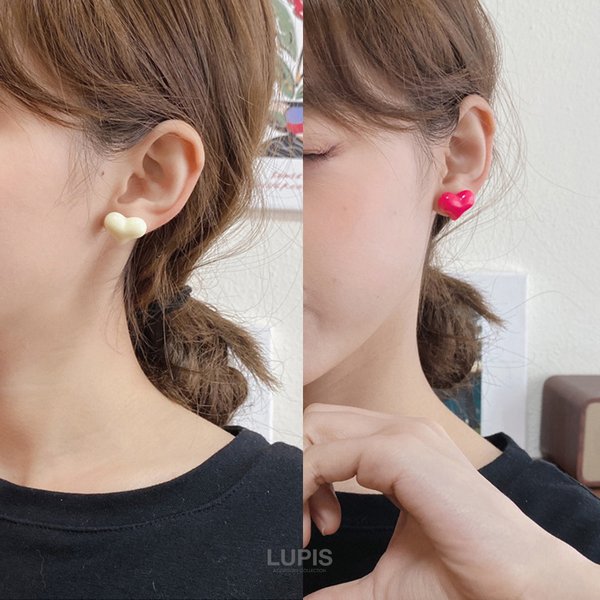 ポップハートピアス - ピアスを激安で通販販売 | プチプラアクセサリー 