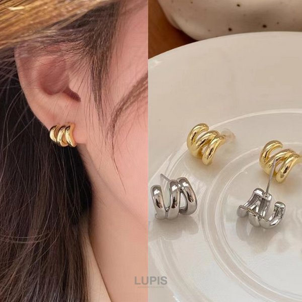 トリプルラインピアス - ピアスを激安で通販販売 | プチプラ