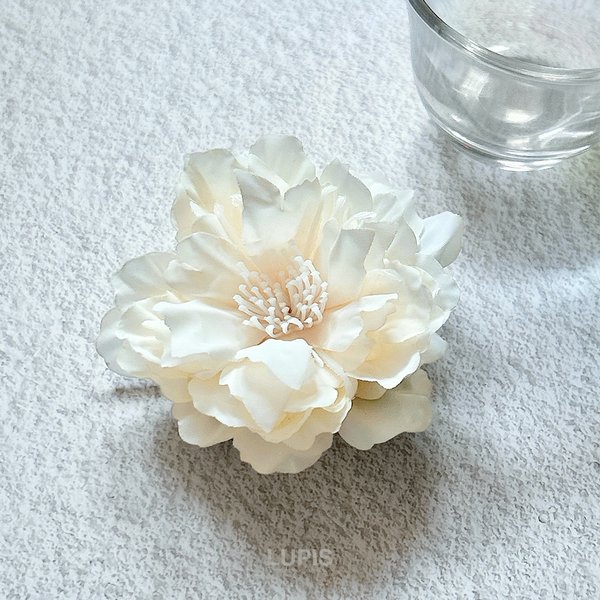 フラワーコサージュヘアクリップ - ヘアアクセサリーを激安で通販販売