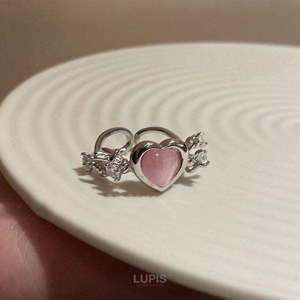 パートりんご様　lupilien 2点おまとめ ステーションハートリング -激安リングの通販販売-ルピス(LUPIS)