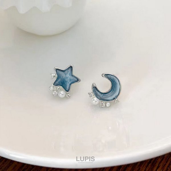 ブルームーン×スターピアス - ピアスを激安で通販販売 | プチプラ