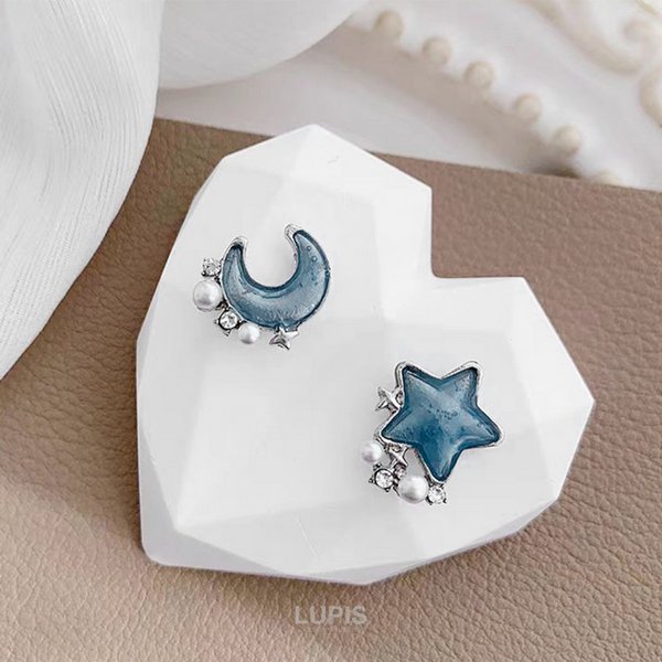 ブルームーン×スターピアス - ピアスを激安で通販販売 | プチプラ