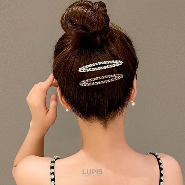 キラキラパヴェぱっちんヘアピン激安通販 - ヘアアクセサリーを激安で