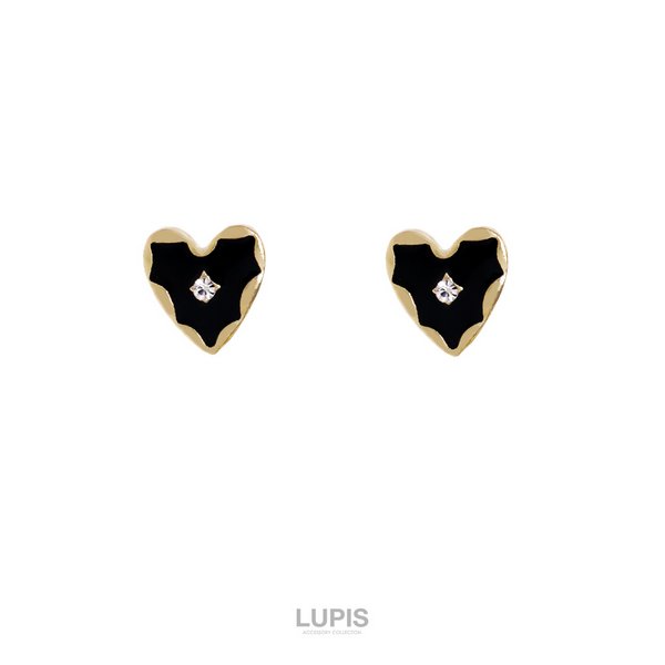 エッジラインハートピアス -激安ピアスの通販販売-ルピス(LUPIS)