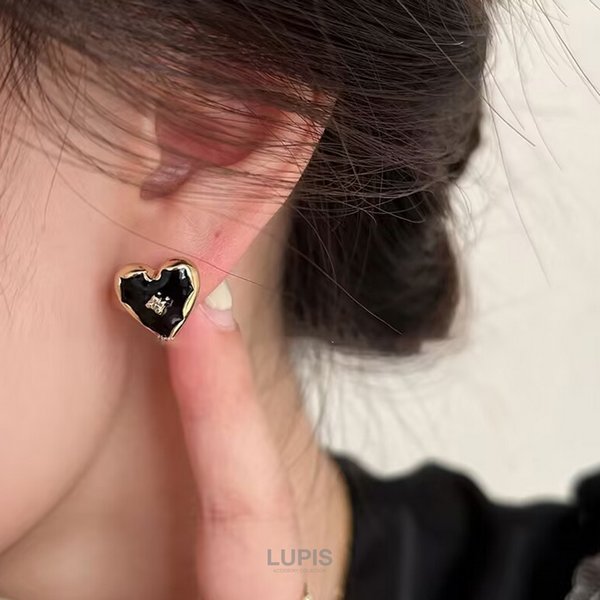lilibyseri リリバイセリ　ハートピアス　クリア heart pierce～ﾊｰﾄﾋﾟｱｽ | flower／フラワー公式通販
