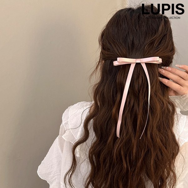 ロングリボンバレッタ激安通販 - ヘアアクセサリーを激安で通販販売