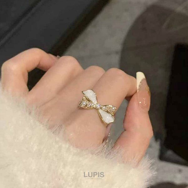2連×リボンフェミニンリング激安通販 - リング・指輪を激安で通販販売