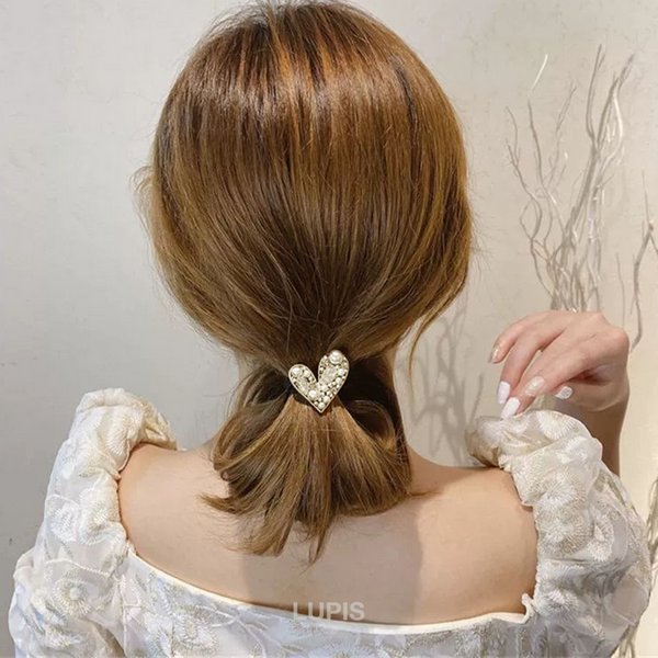 ゴージャスハートヘアゴム激安通販 - ヘアアクセサリーを激安で通販