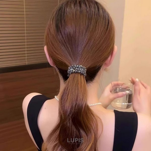 ビジューヘアゴム-激安ヘアアクセサリーの通販販売-ルピス(LUPIS)