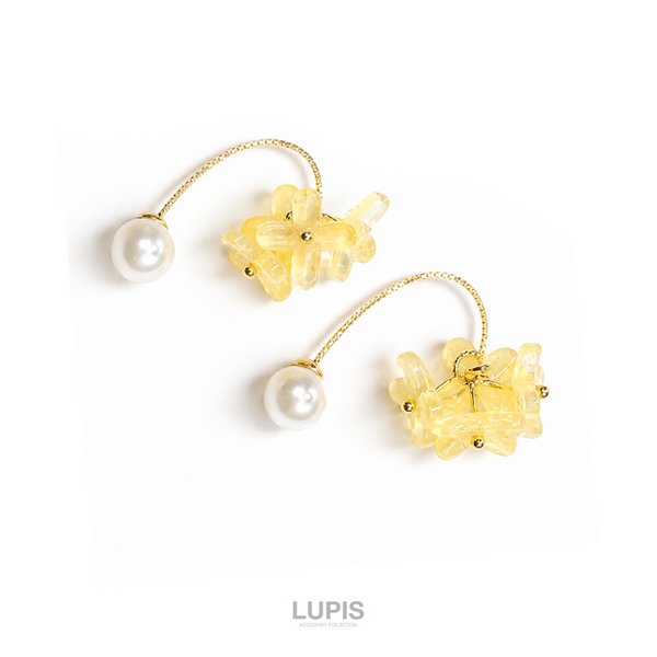 フラワーブーケピアス -激安ピアスの通販販売-ルピス(LUPIS)