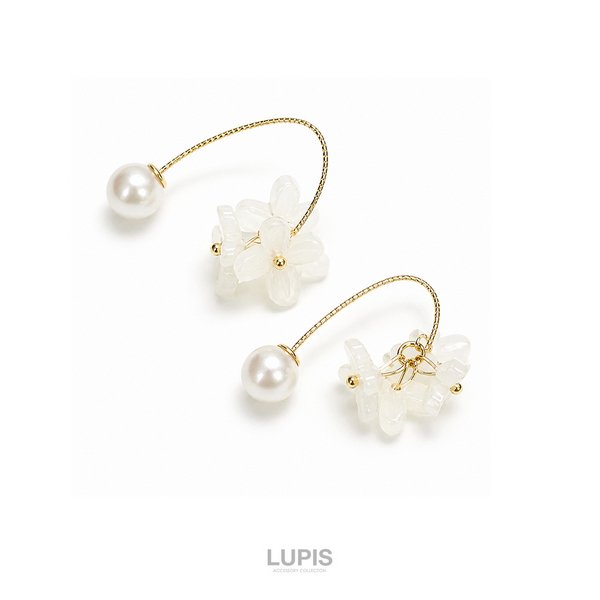フラワーブーケピアス -激安ピアスの通販販売-ルピス(LUPIS)
