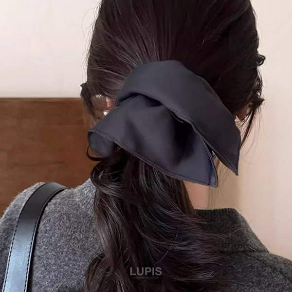 スクエアフリルシュシュ-激安ヘアアクセサリーの通販販売-ルピス(LUPIS)