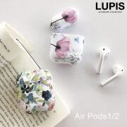 フラワープリントAirPodsケース【AirPods・AirPods2】