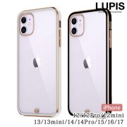 モノトーン×メタルフレームクリアiPhoneケース【iPhone12・iPhone12Pro・iPhone12mini・iPhone13・iPhone13mini・iPhone14・iPhone14Pro・iPhone15・iPhone16・iPhone17】