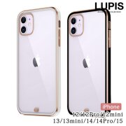 モノトーン×メタルフレームクリアiPhoneケース【iPhone12・iPhone12Pro・iPhone12mini・iPhone13・iPhone13mini・iPhone14・iPhone14Pro・iPhone15】