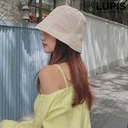 しわ加工クローシュハット