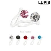 カラージュエルシリコンイヤリング