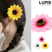 フラワーコサージュヘアクリップ