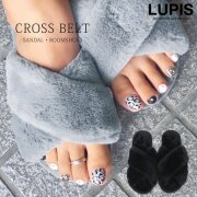 クロスファーフラットサンダル