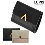 Vカット3つ折りコンパクトウォレット