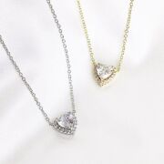 LACORDEハートキュービックビジューネックレス【送料無料】