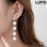 4連パールロングイヤリング