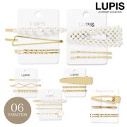 パール×ゴールドヘアピンセット