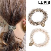 クリスタルビジューヘアゴム