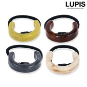 カーブラインマーブルヘアゴム