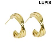 トリプルラインフープピアス