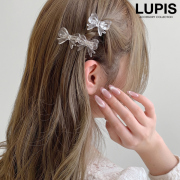 クリアリボンミニヘアクリップ