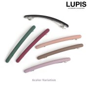 マットカラーシンプルラインバレッタ