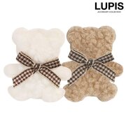 モコモコくまヘアクリップ