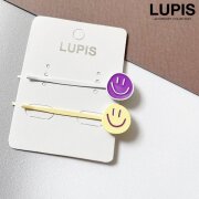 バイカラースマイルヘアピンセット