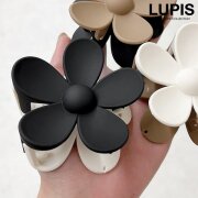 バイカラーフラワーバンスクリップ