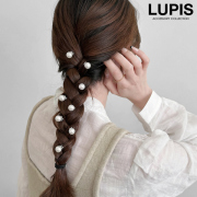 一粒パールデコレーションヘアクリップ