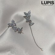 バタフライロングチェーン×カフピアス