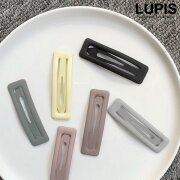 マットカラースクエアぱっちんヘアピン